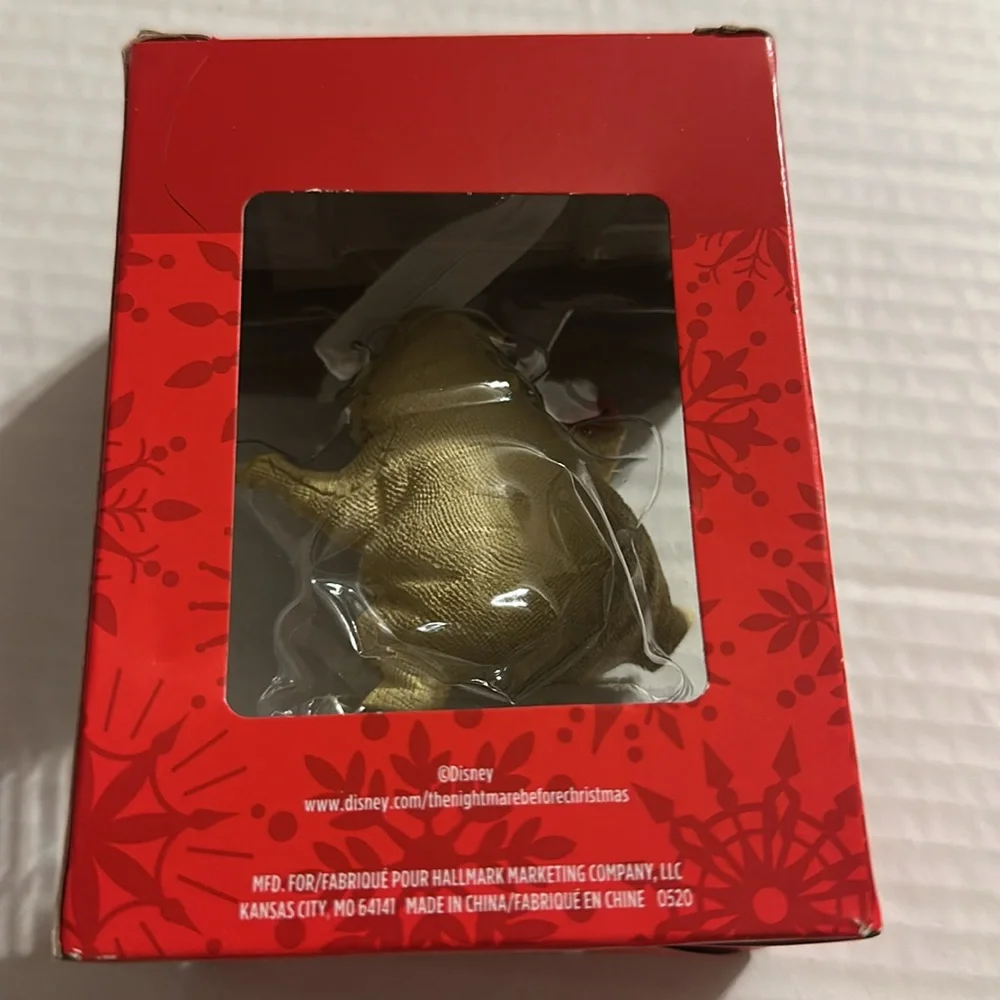 Hallmark Red Box‎ Nightmare Before Christmas Oogie Boogie Christmas Ornament